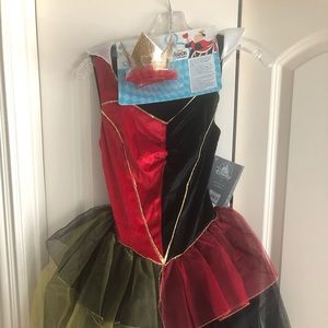 Disney Queen of Hearts costume NWT